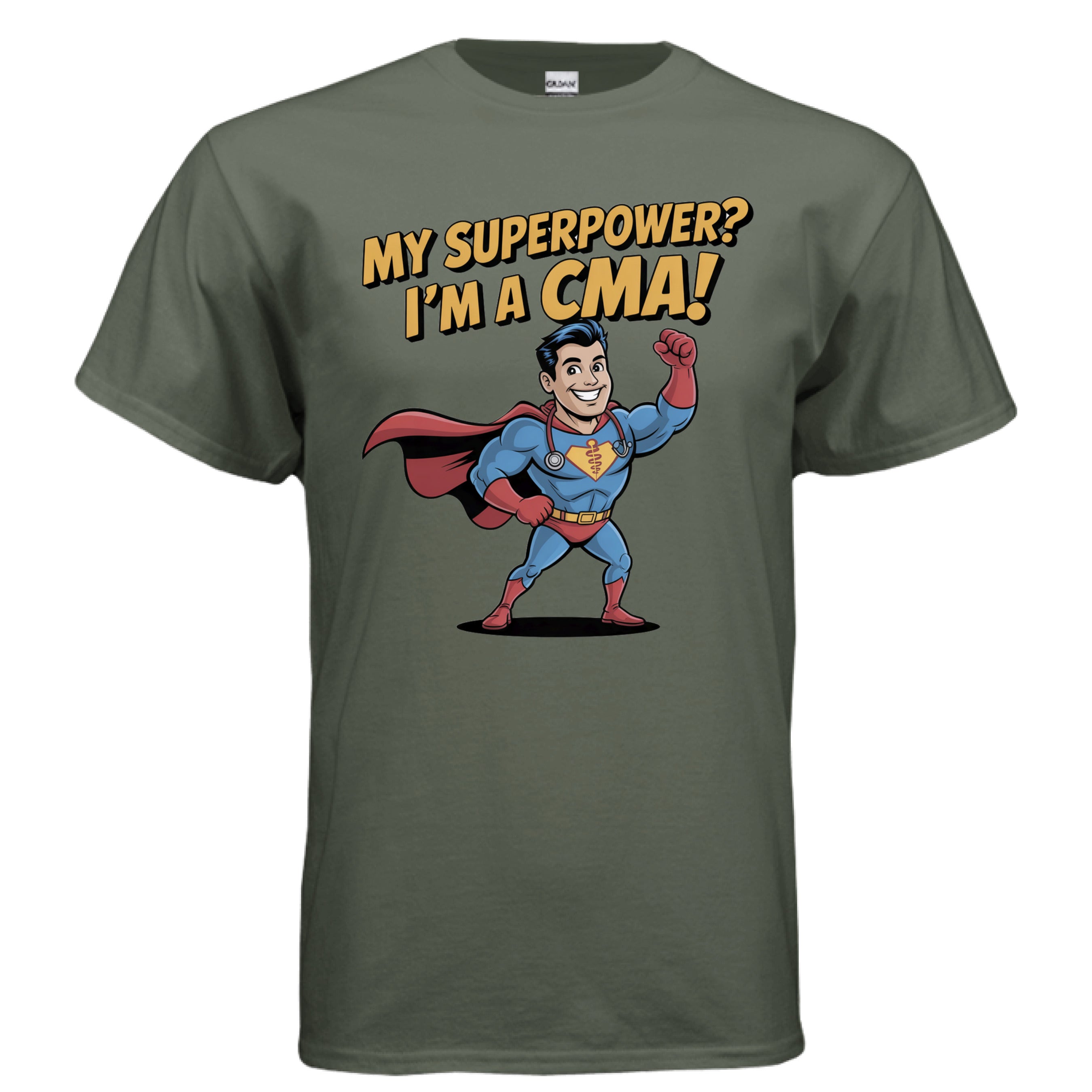 MILITARY GREEN - FRONT