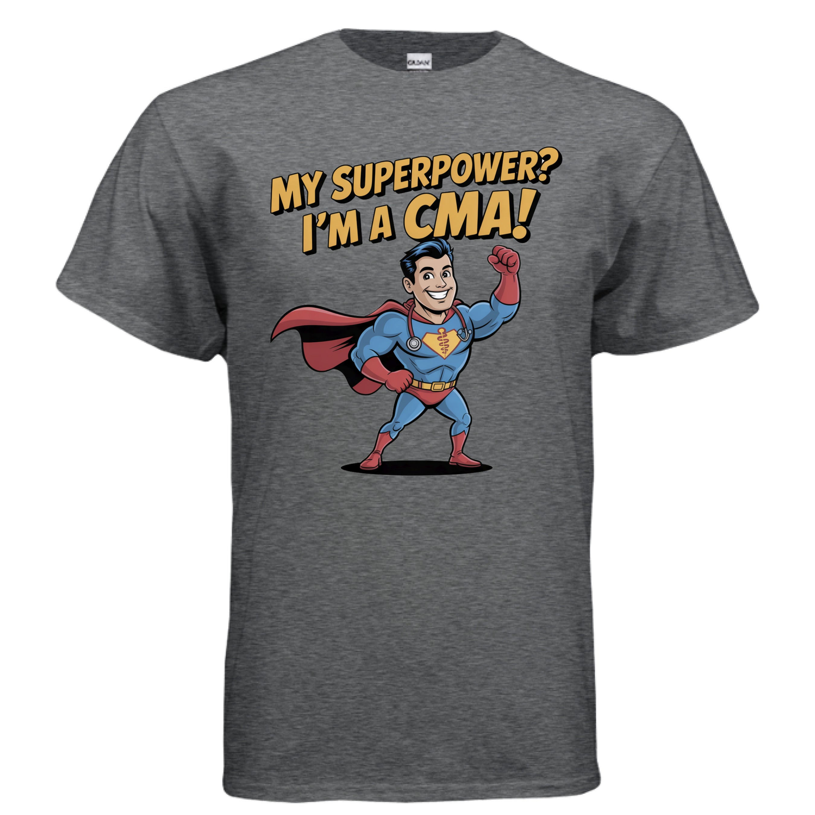 DARK HEATHER - FRONT