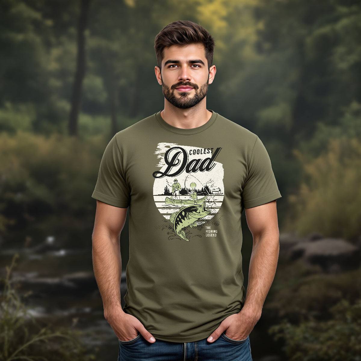 Coolest Dad Fishing